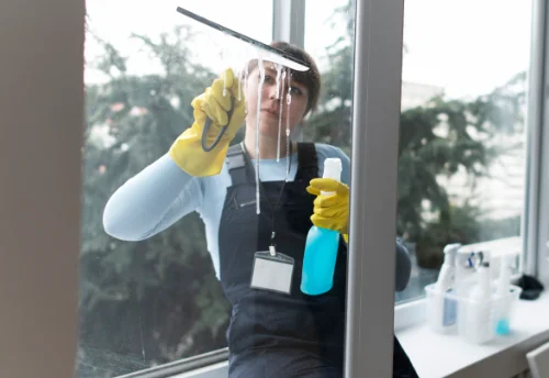 Nettoyage de vitres intérieures et extérieures à Montaut